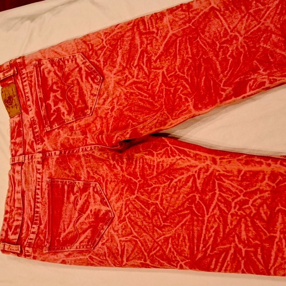 Member's Property, Size 30"x32", Pink, Slim Straight, Denim Jeans - Picture 3 of 4